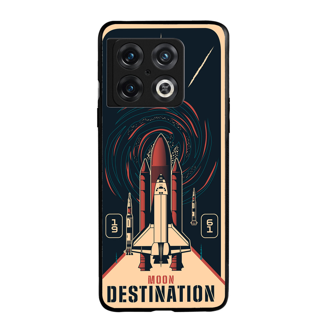 Moon Destination Space Oneplus 10 Pro Back Case