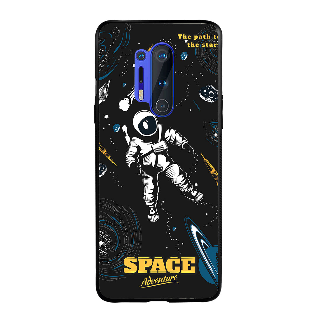 Astronaut Travel OnePlus 8 Pro Back Case