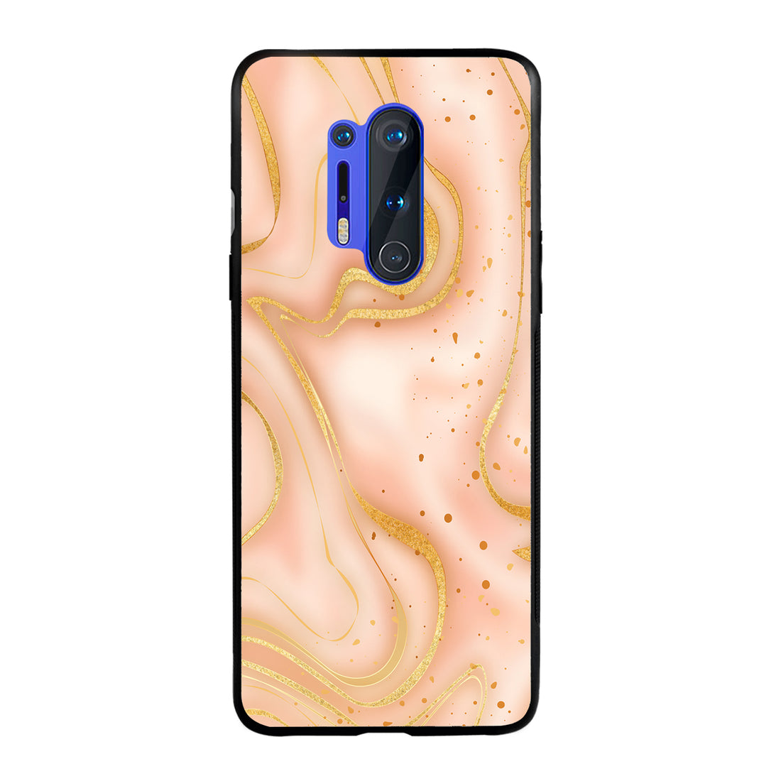Golden Marble Oneplus 8 Pro Back Case