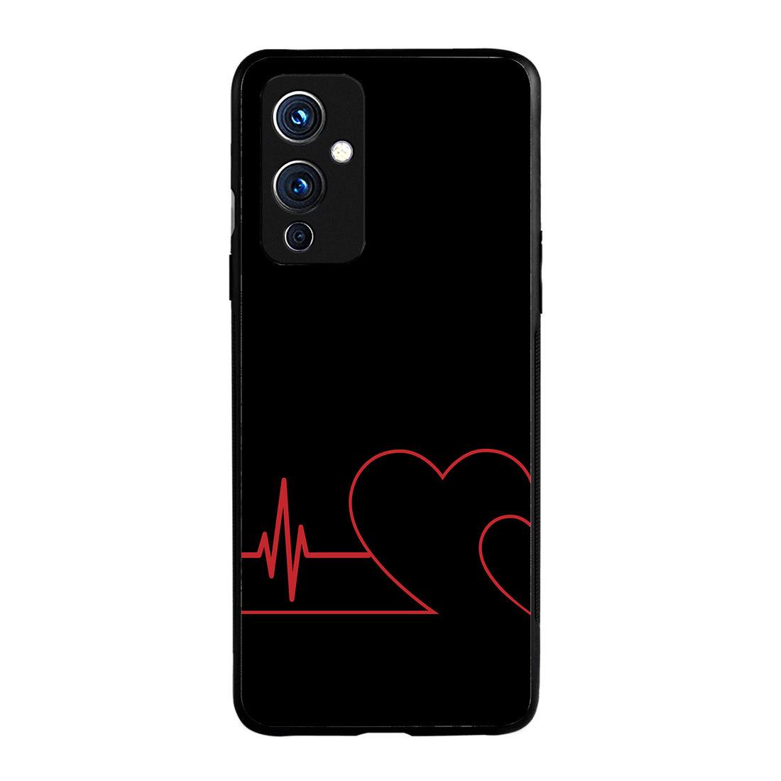 Two Heart Beat Couple Oneplus 9 Back Case
