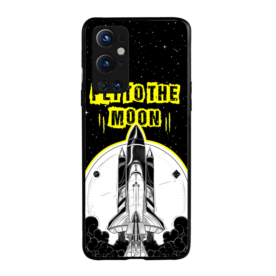 Fly To The Moon Space Oneplus 9 Pro Back Case
