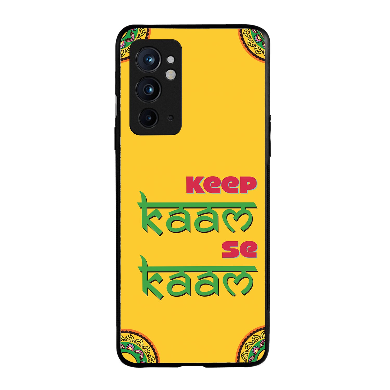 Keep Kaam Motivational Quotes Oneplus 9 Rt Back Case
