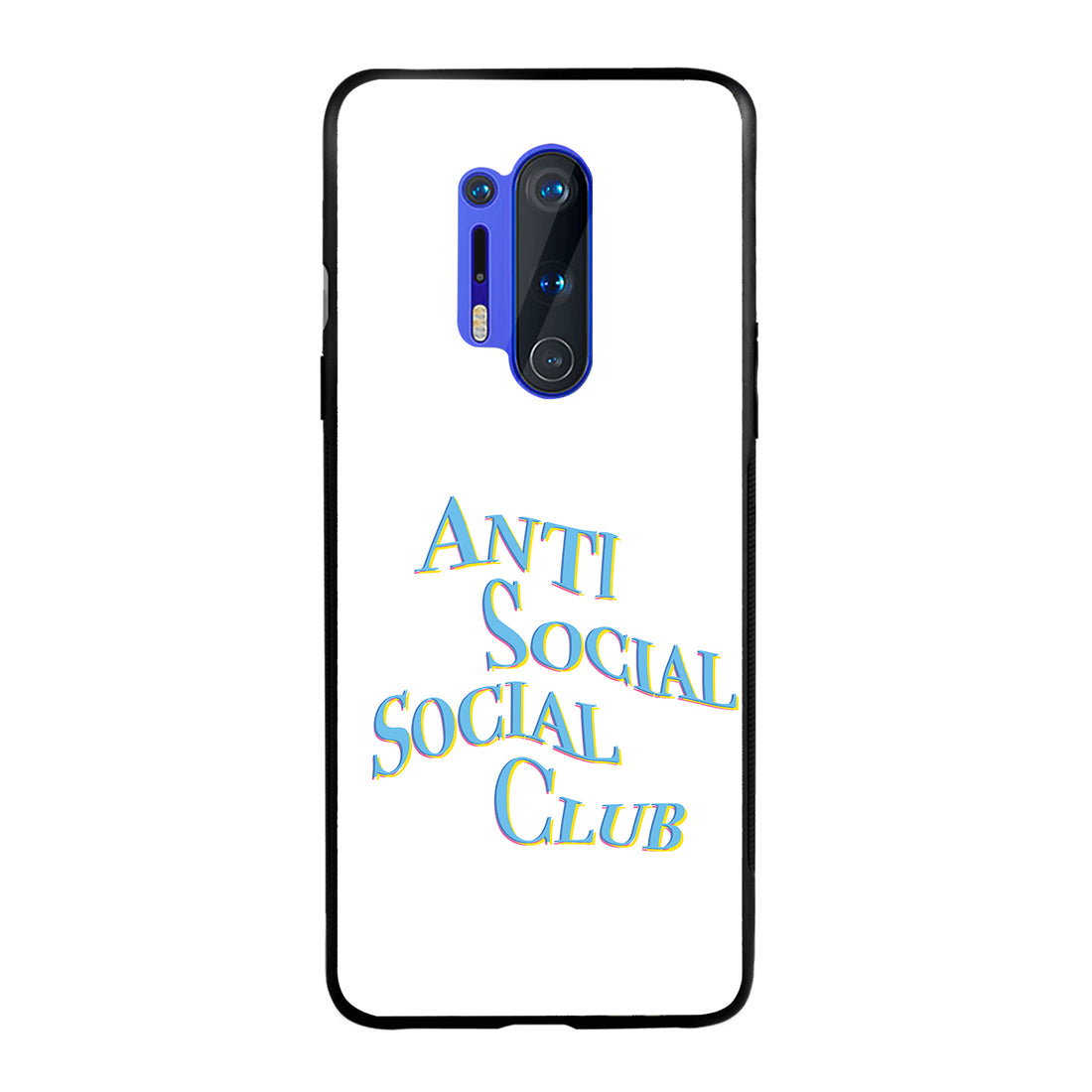 Social Club Motivational Quotes Oneplus 8 Pro Back Case