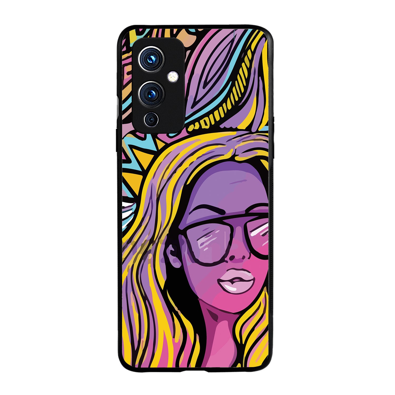 Girl Art Women Empowerment Oneplus 9 Back Case