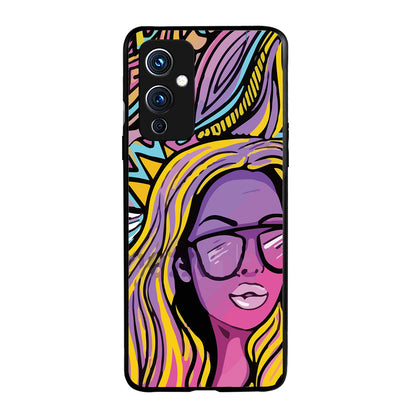 Girl Art Women Empowerment Oneplus 9 Back Case