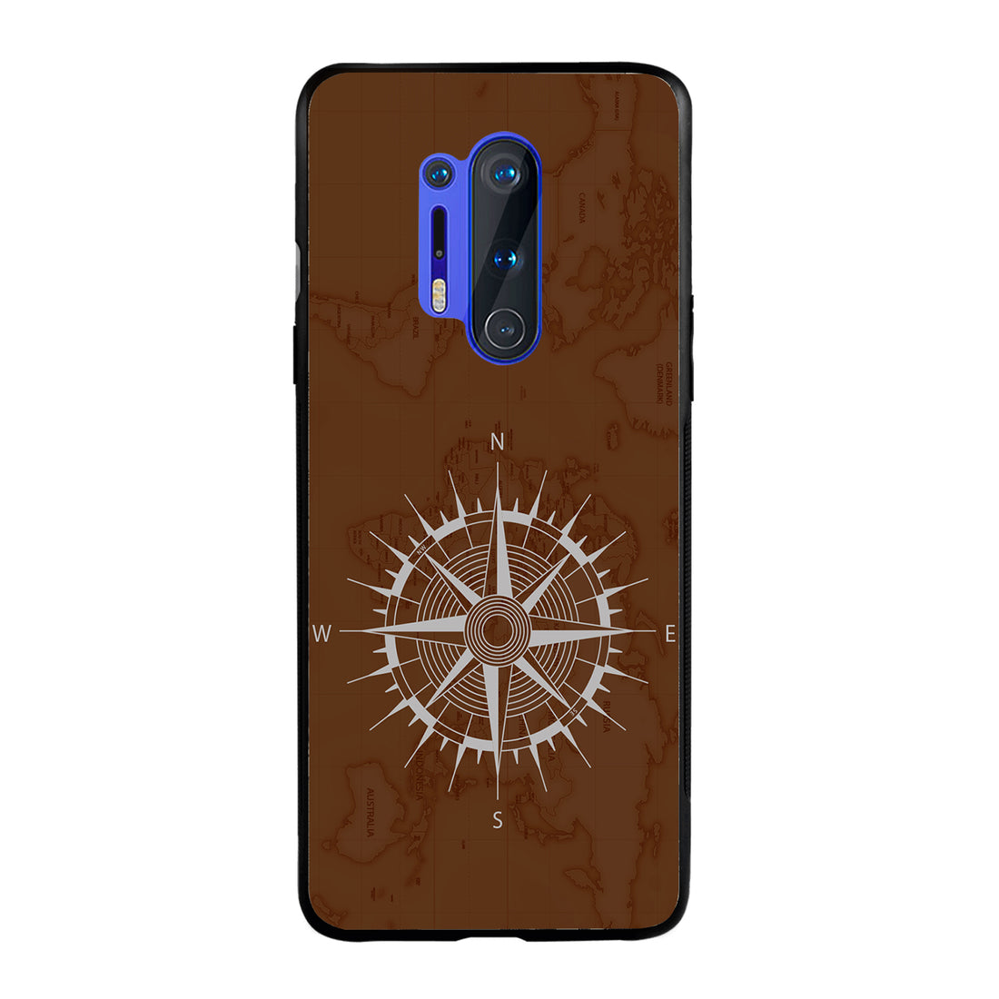Compass Travel OnePlus 8 Pro Back Case