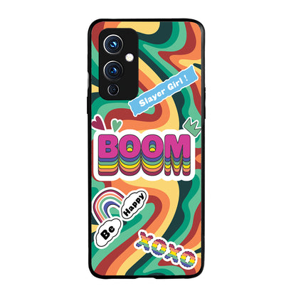 Boom Women Empowerment Oneplus 9 Back Case