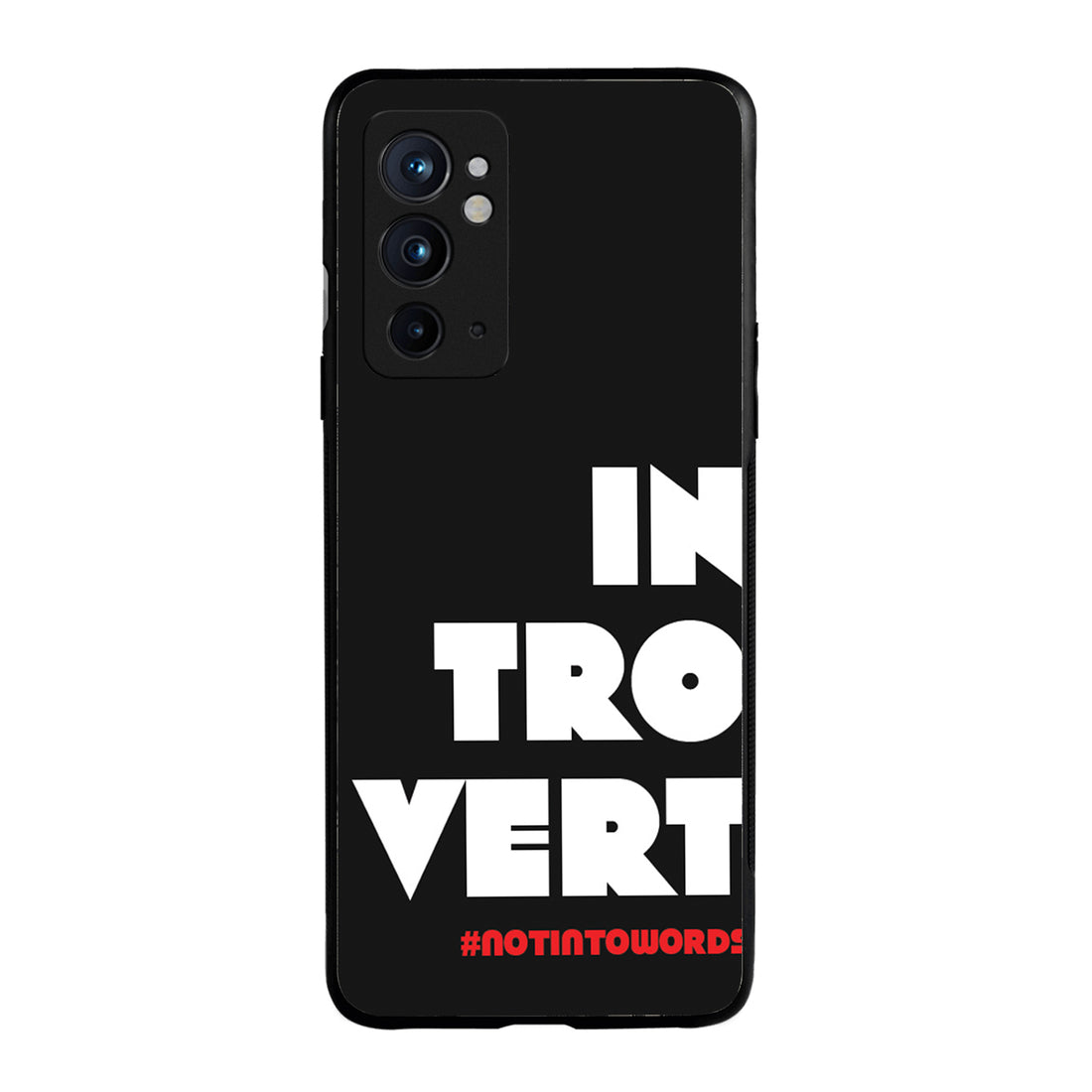 Introvert Motivational Quotes Oneplus 9 Rt Back Case