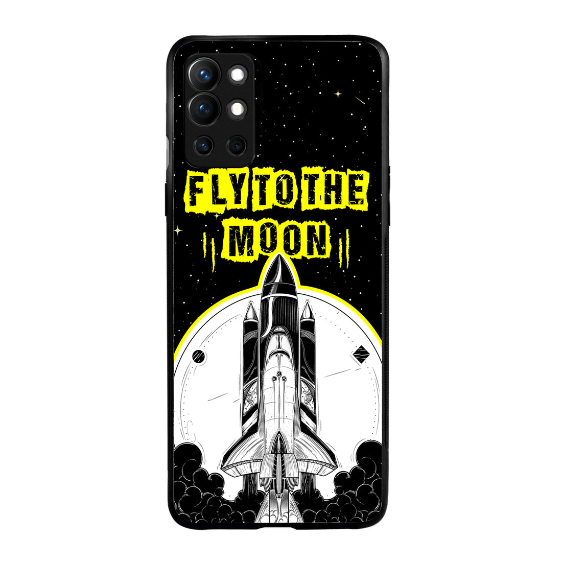 Fly To The Moon Space Oneplus 9 R Back Case