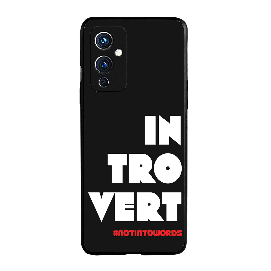 Introvert Motivational Quotes Oneplus 9 Back Case