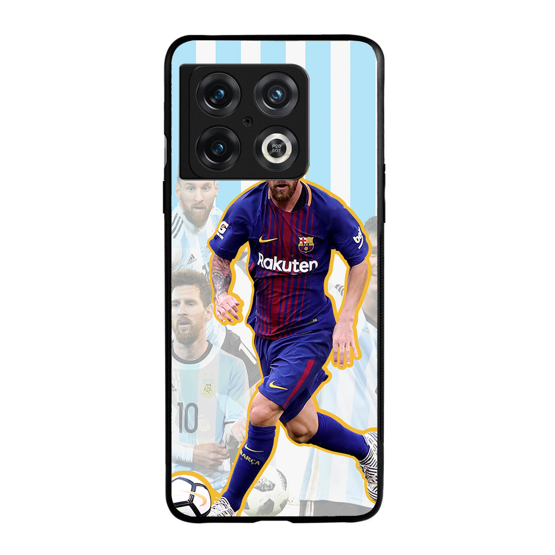 Messi Collage Sports Oneplus 10 Pro Back Case