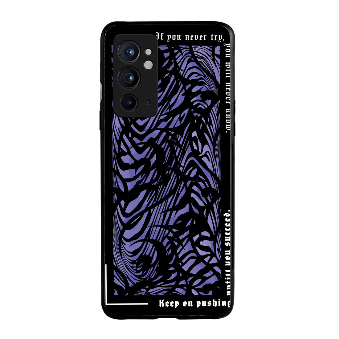Keep On Pushing Quote Oneplus 9 Rt Back Case