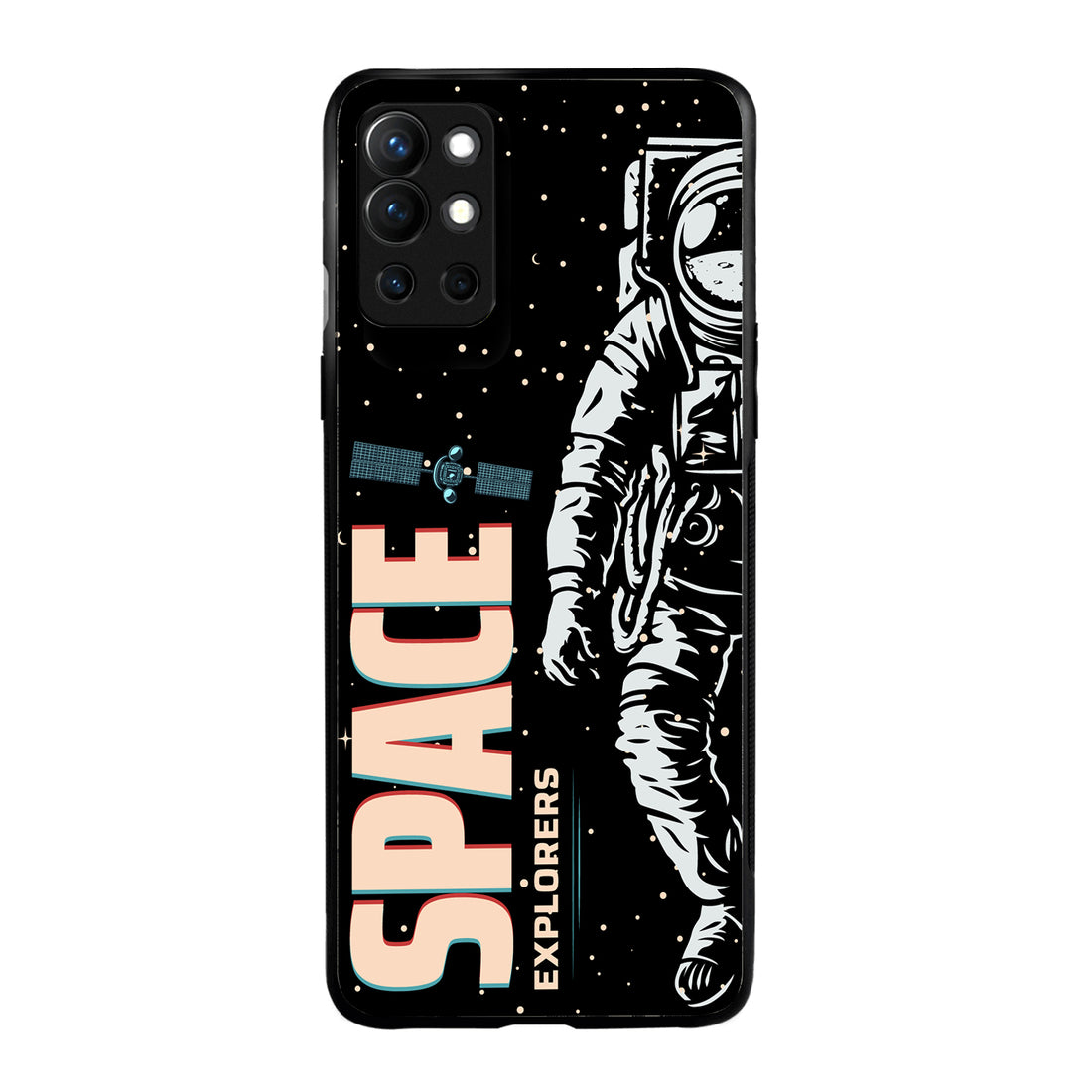 Space Explorer Oneplus 9 R Back Case