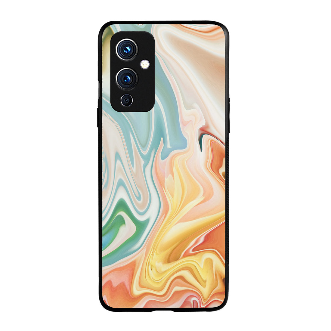 Multi Colour Marble Oneplus 9 Back Case