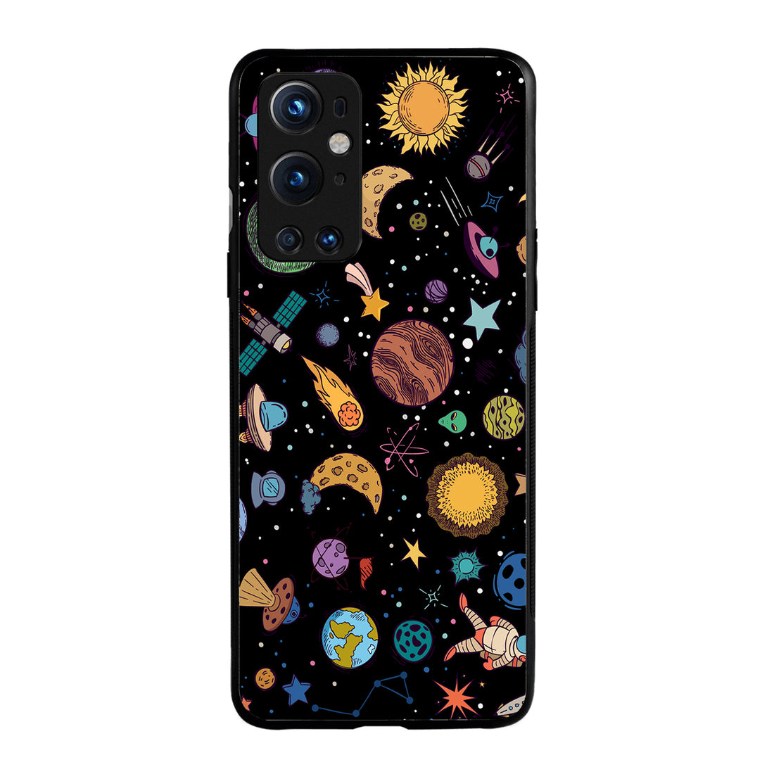 Space Doodle Oneplus 9 Pro Back Case