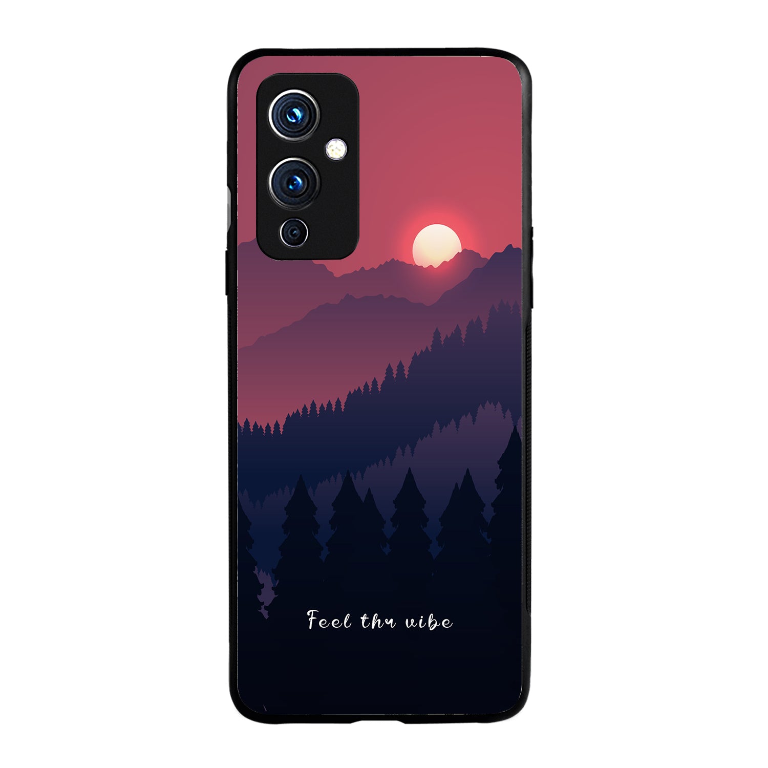 Feel The Vibes Fauna Oneplus 9 Back Case