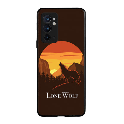 Lone Wolf Cartoon Oneplus 9 Rt Back Case