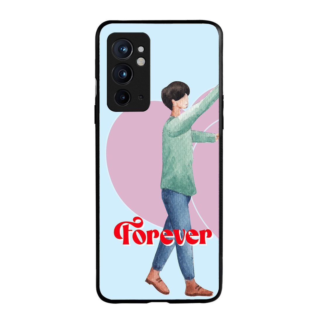 Forever Love Boy Couple Oneplus 9 Rt Back Case