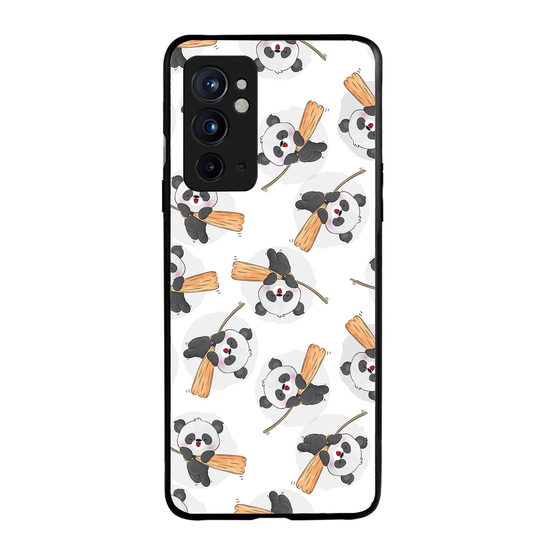 Sleep Panda Cartoon OnePlus 9 RT Back Case