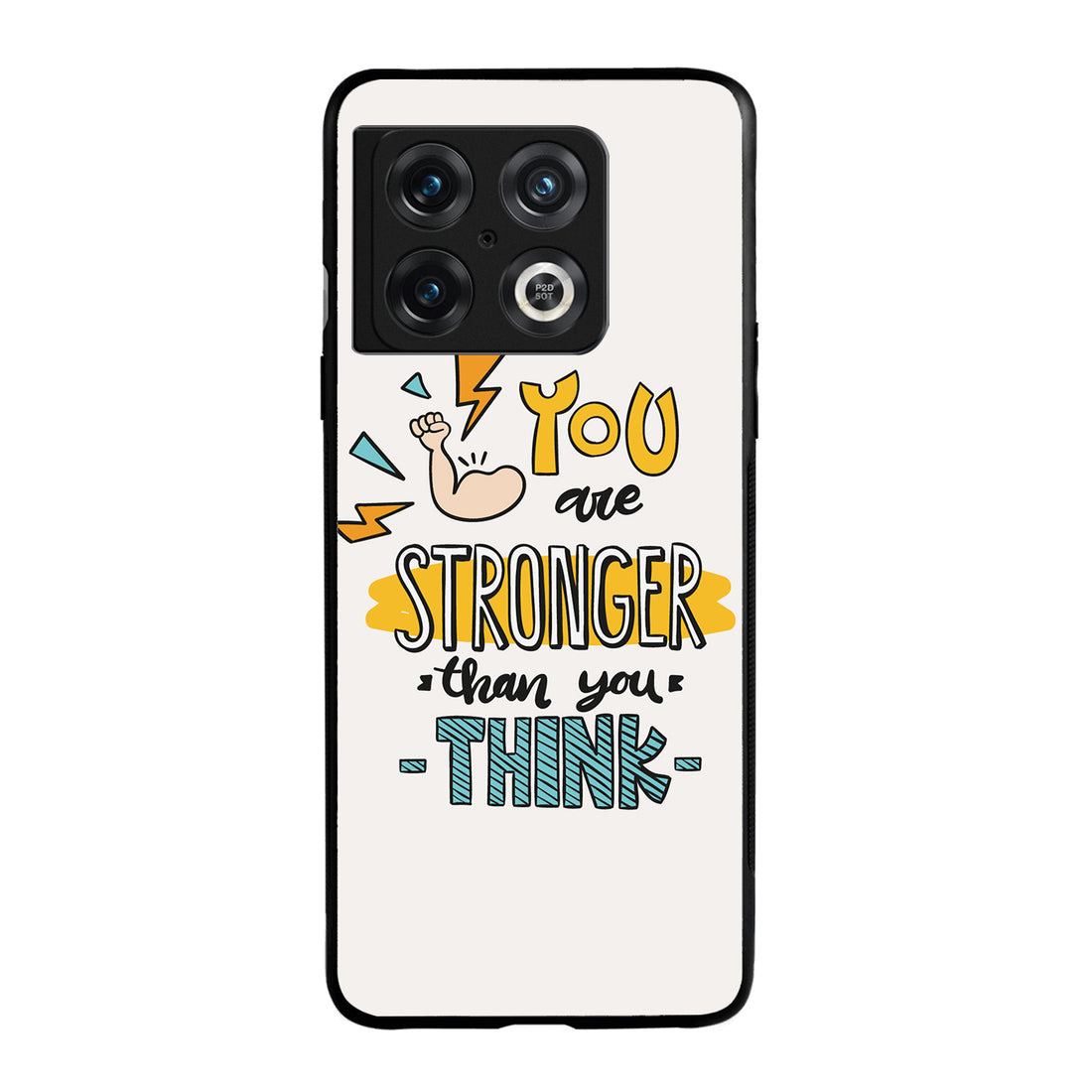 You Are Stronger Motivational Quotes OnePlus 10 Pro Back Case