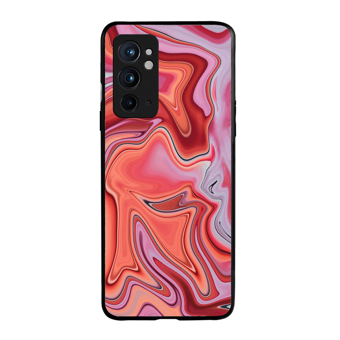 Pink Variant Marble Oneplus 9 Rt Back Case