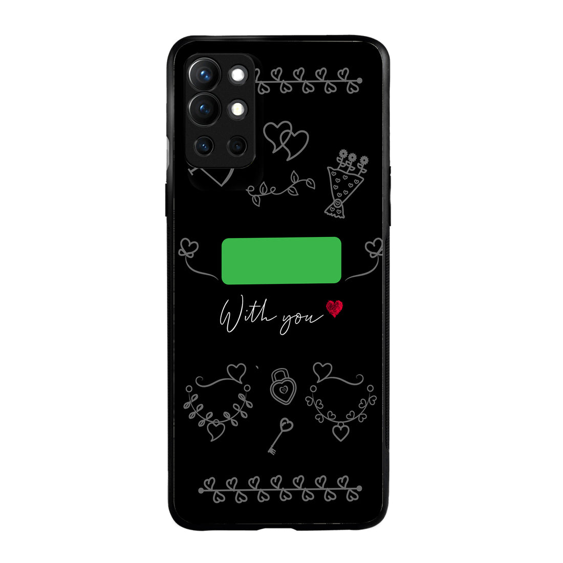 With You Couple Oneplus 9 R Back Case