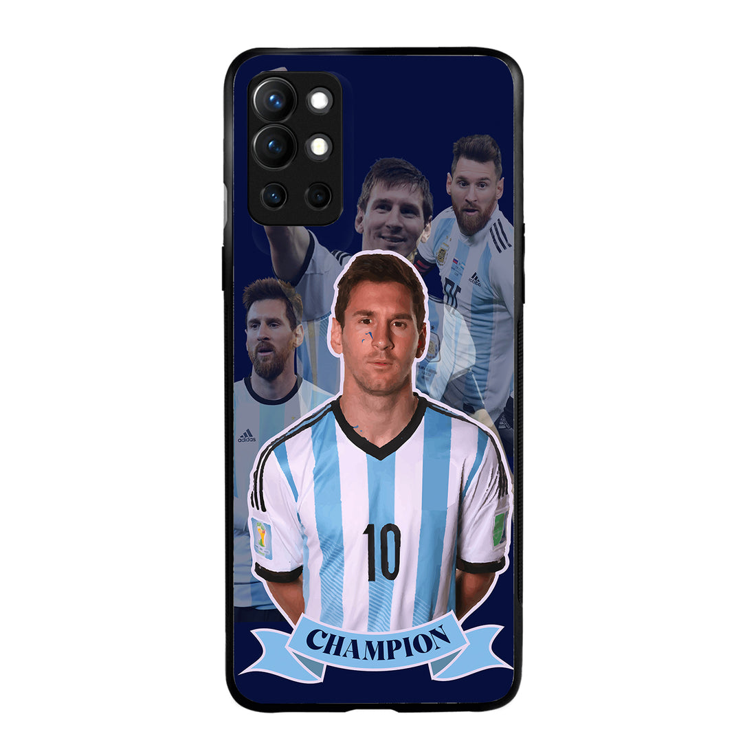 Messi Champion Sports Oneplus 9 R Back Case