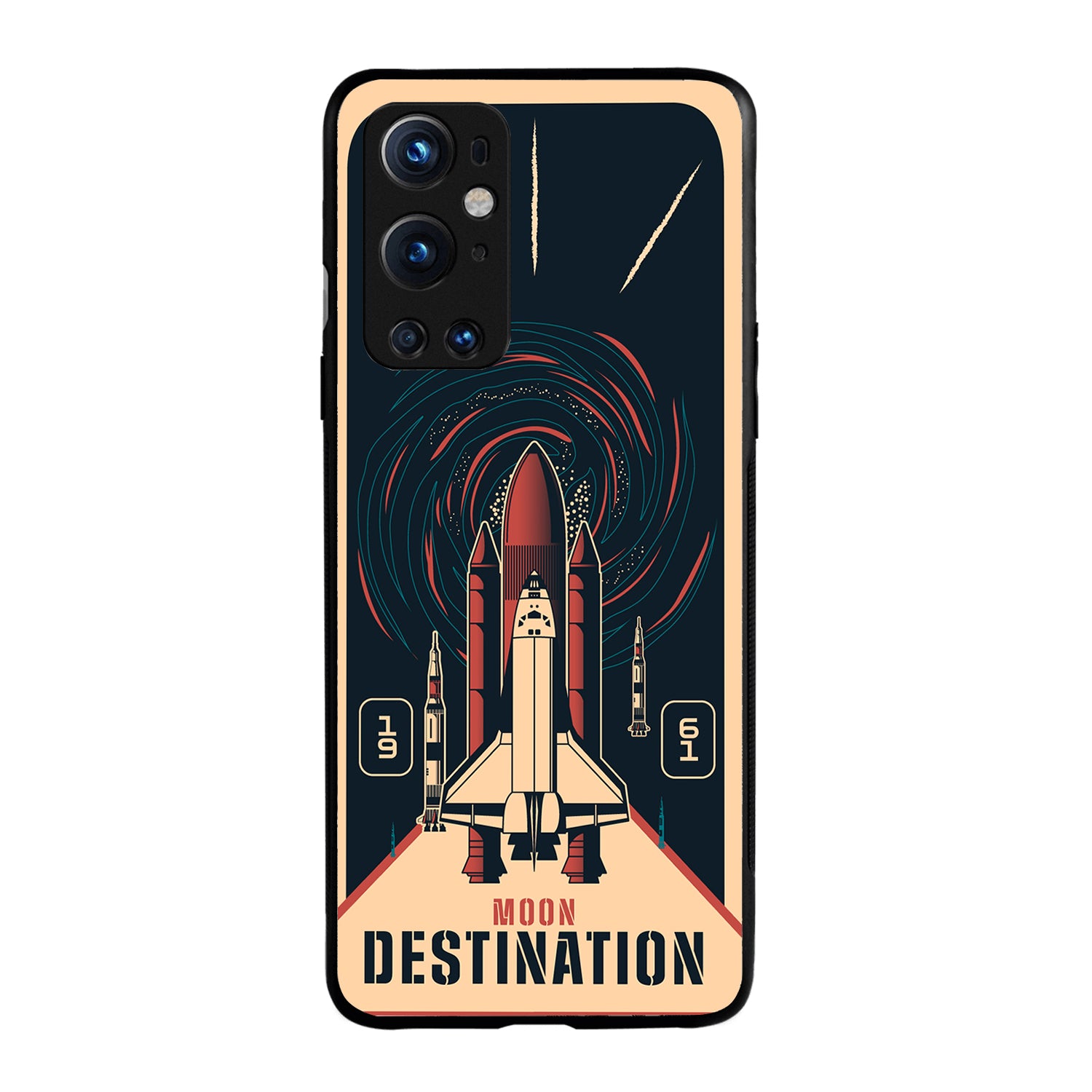 Moon Destination Space Oneplus 9 Pro Back Case