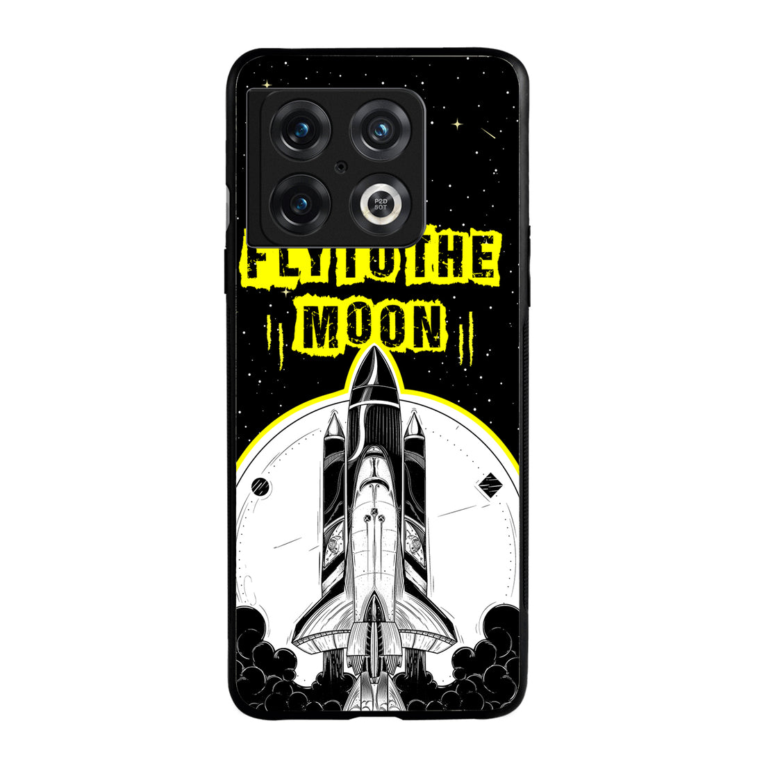Fly To The Moon Space Oneplus 10 Pro Back Case