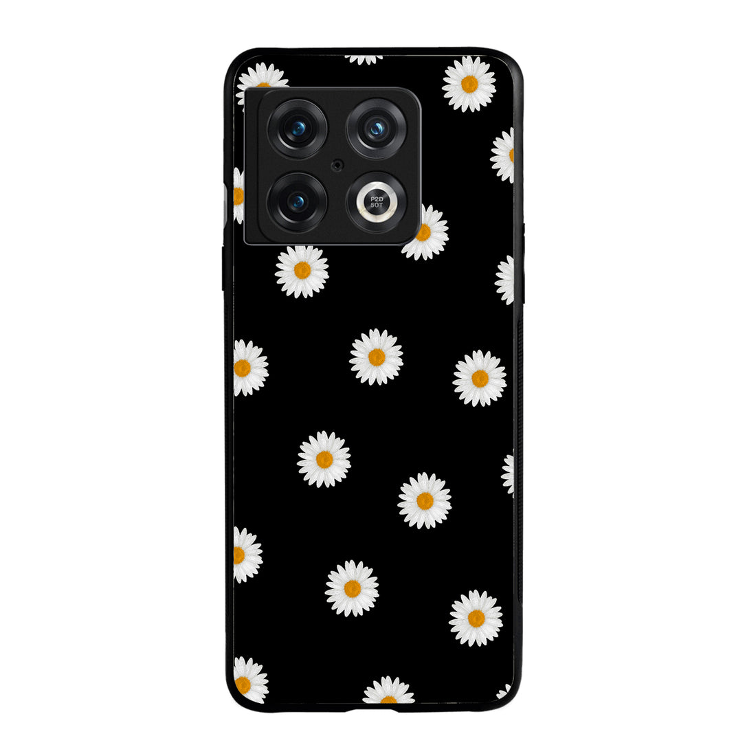 White Sunflower Floral Oneplus 10 Pro Back Case