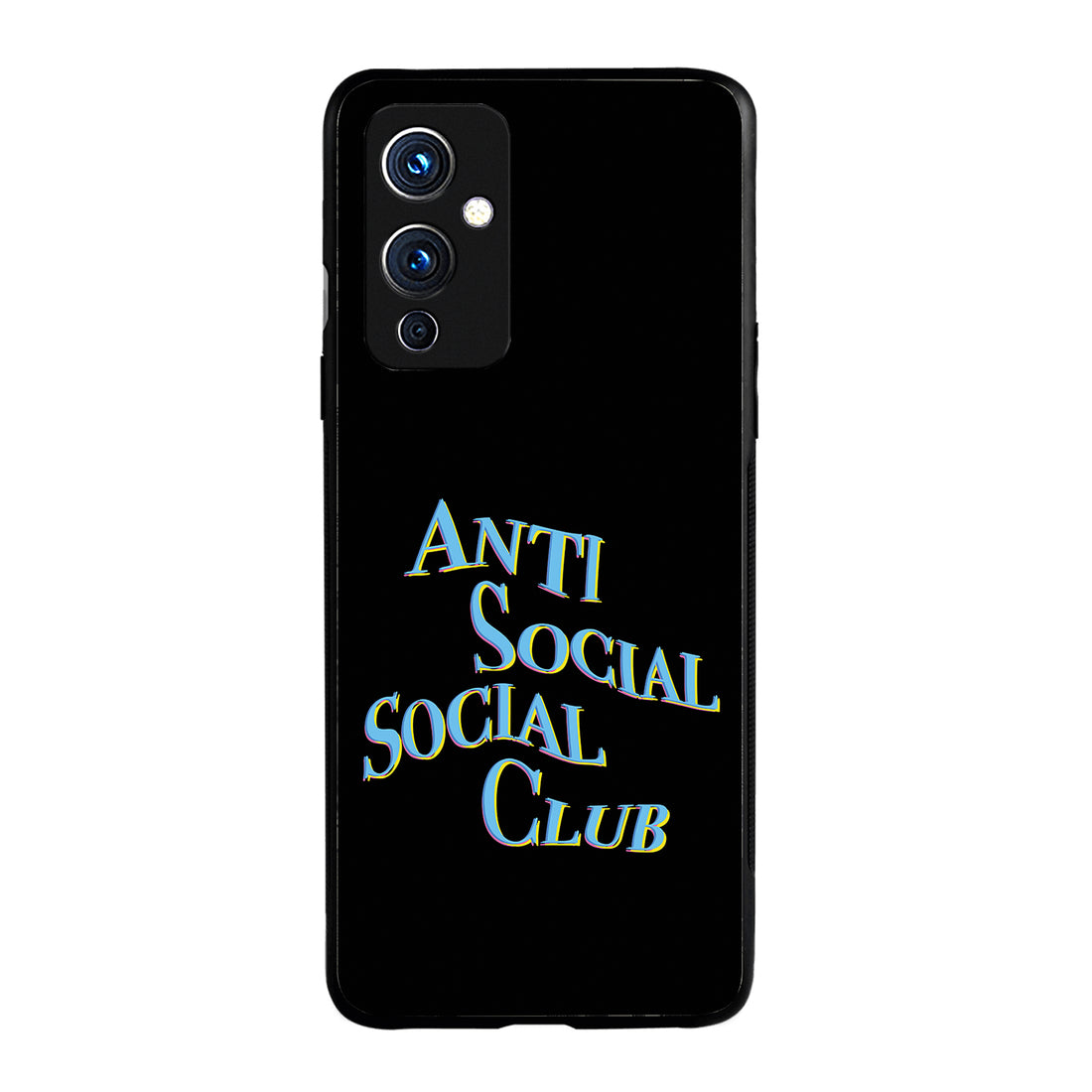 Social Club Black Motivational Quotes Oneplus 9 Back Case