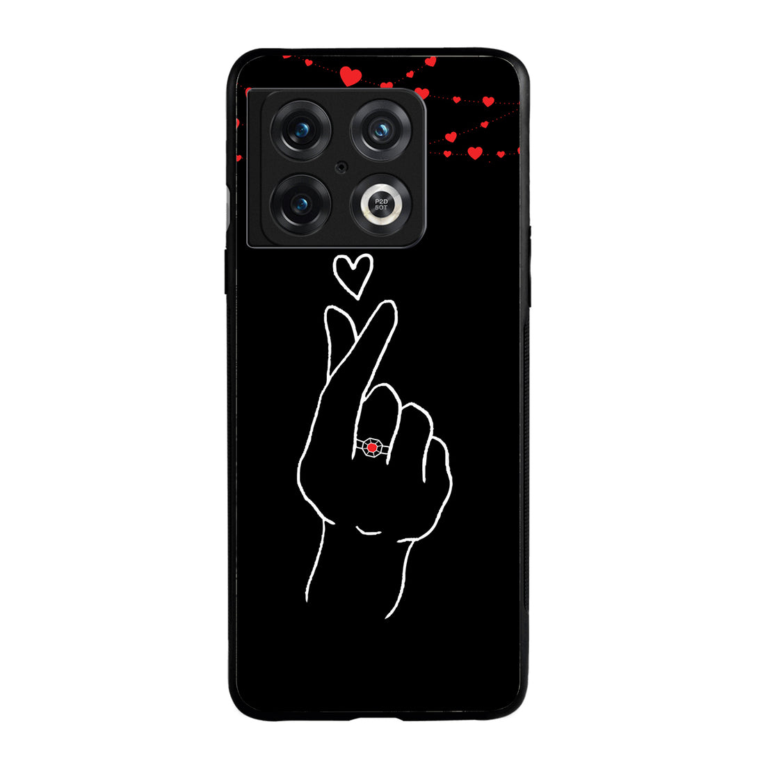 Click Heart Girl Couple Oneplus 10 Pro Back Case