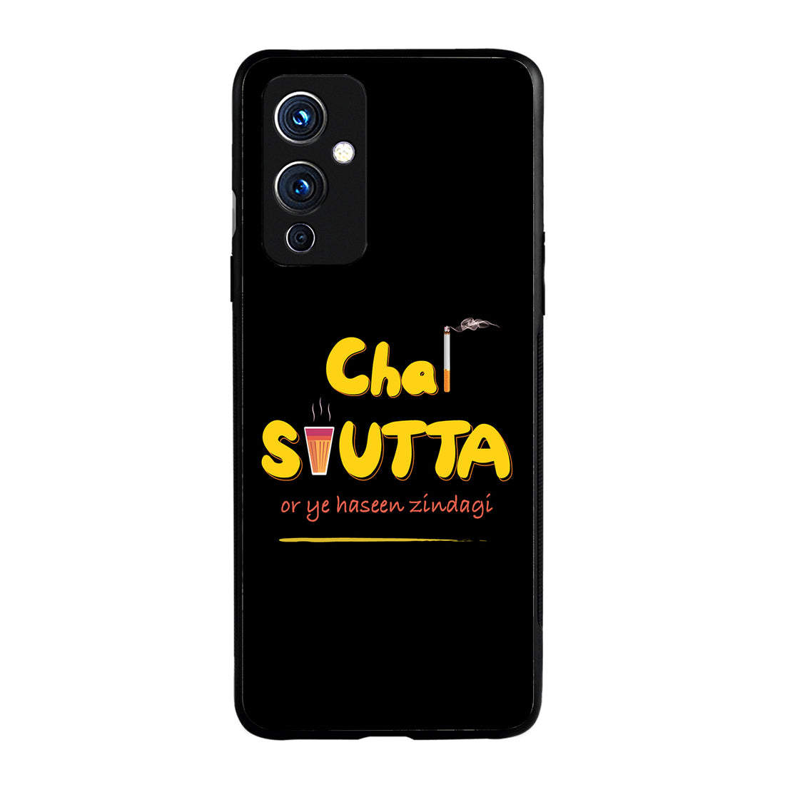 Chai-Sutta Motivational Quotes OnePlus 9 Back Case