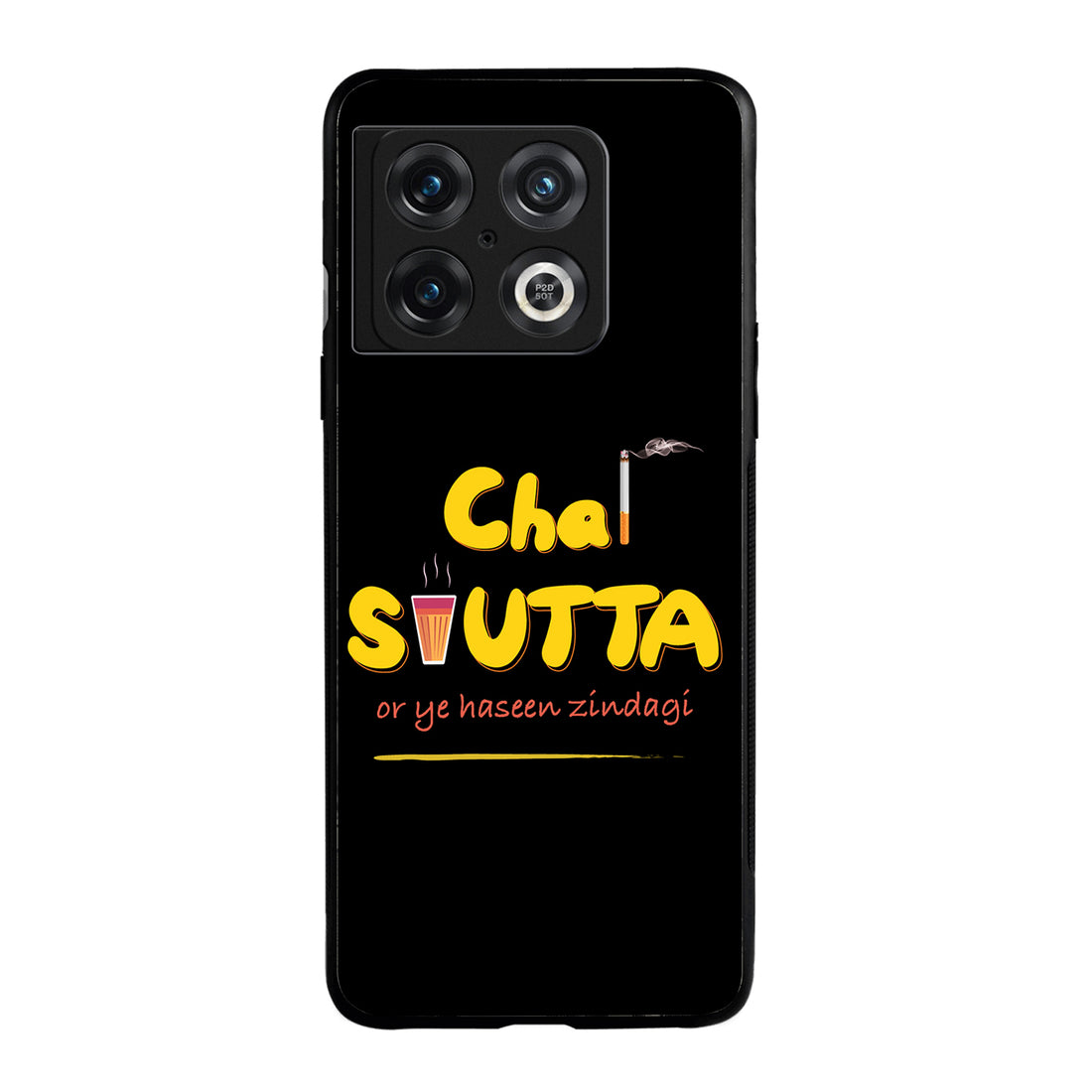 Chai-Sutta Motivational Quotes OnePlus 10 Pro Back Case
