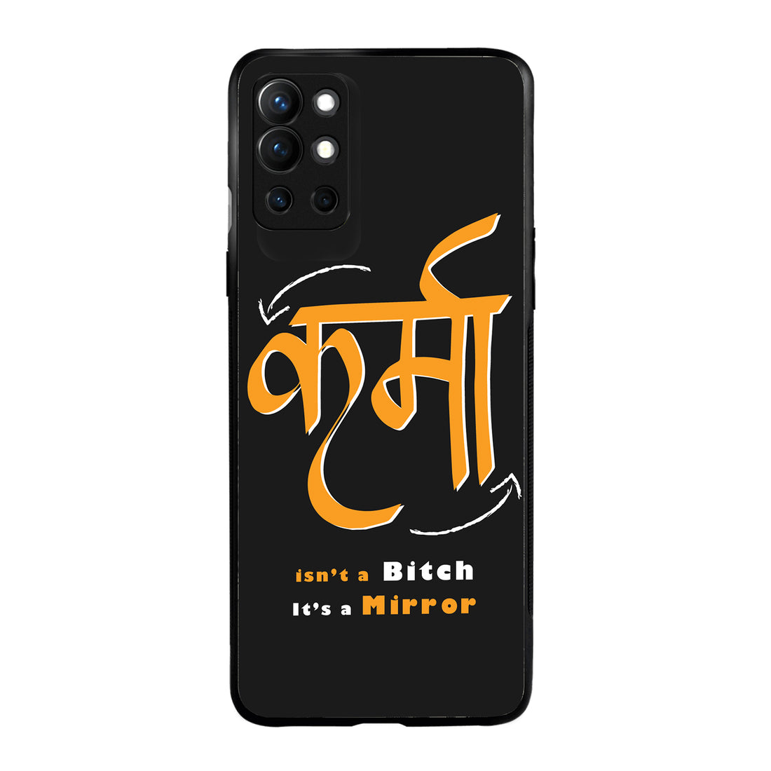 Karma Motivational Quotes Oneplus 9 R Back Case