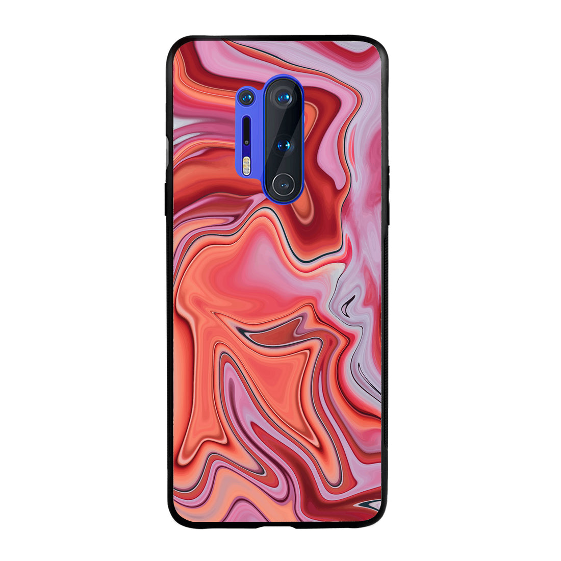 Pink Variant Marble Oneplus 8 Pro Back Case