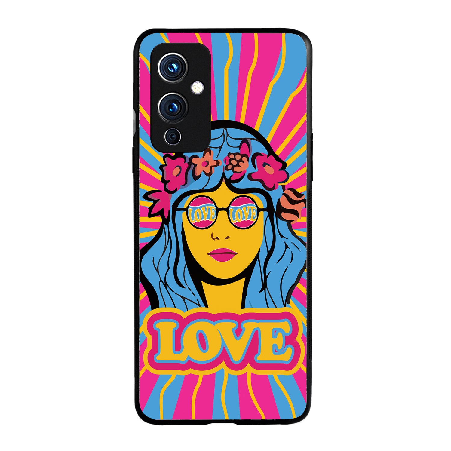 Love Art Women Empowerment Oneplus 9 Back Case