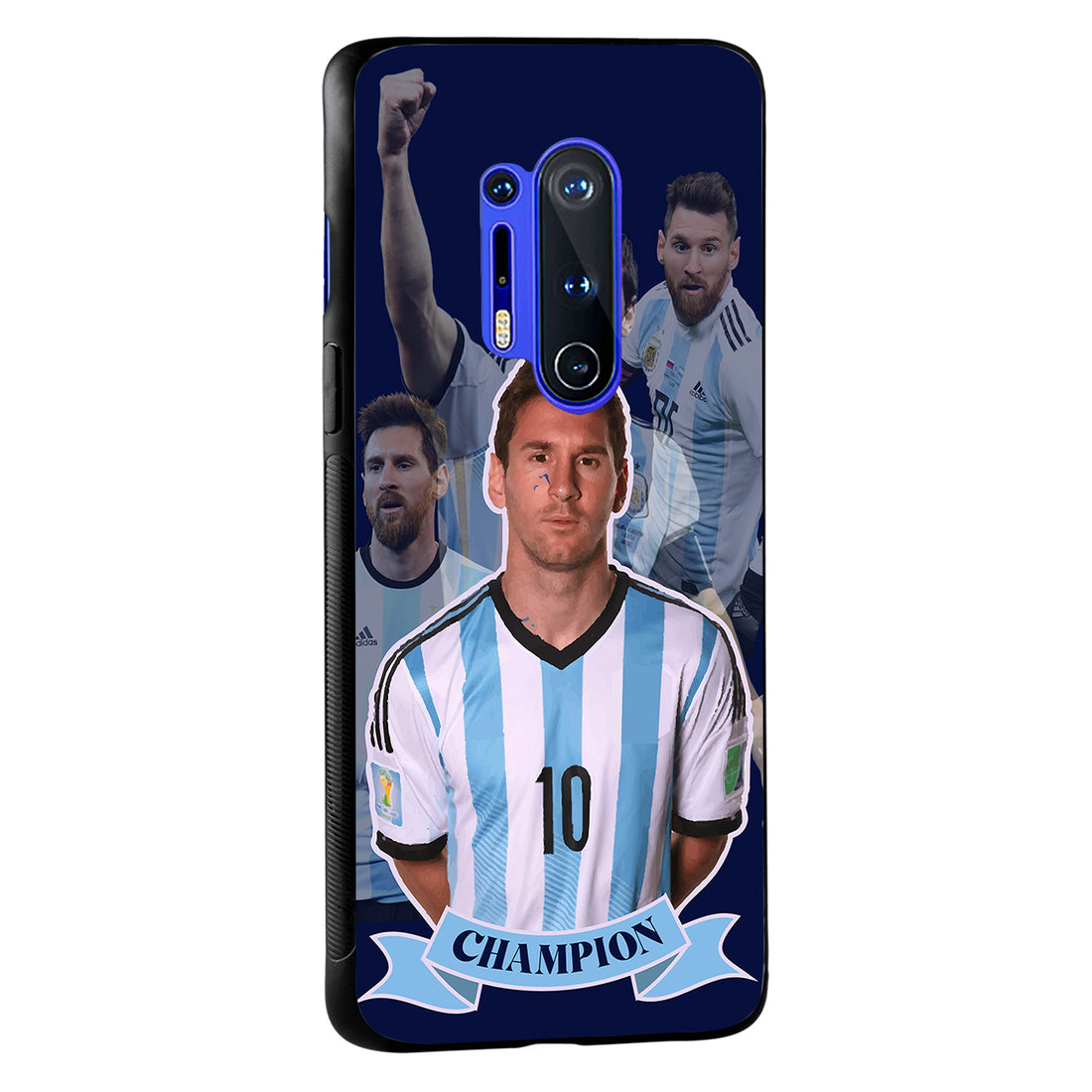Messi Champion Sports Oneplus 8 pro Back Case