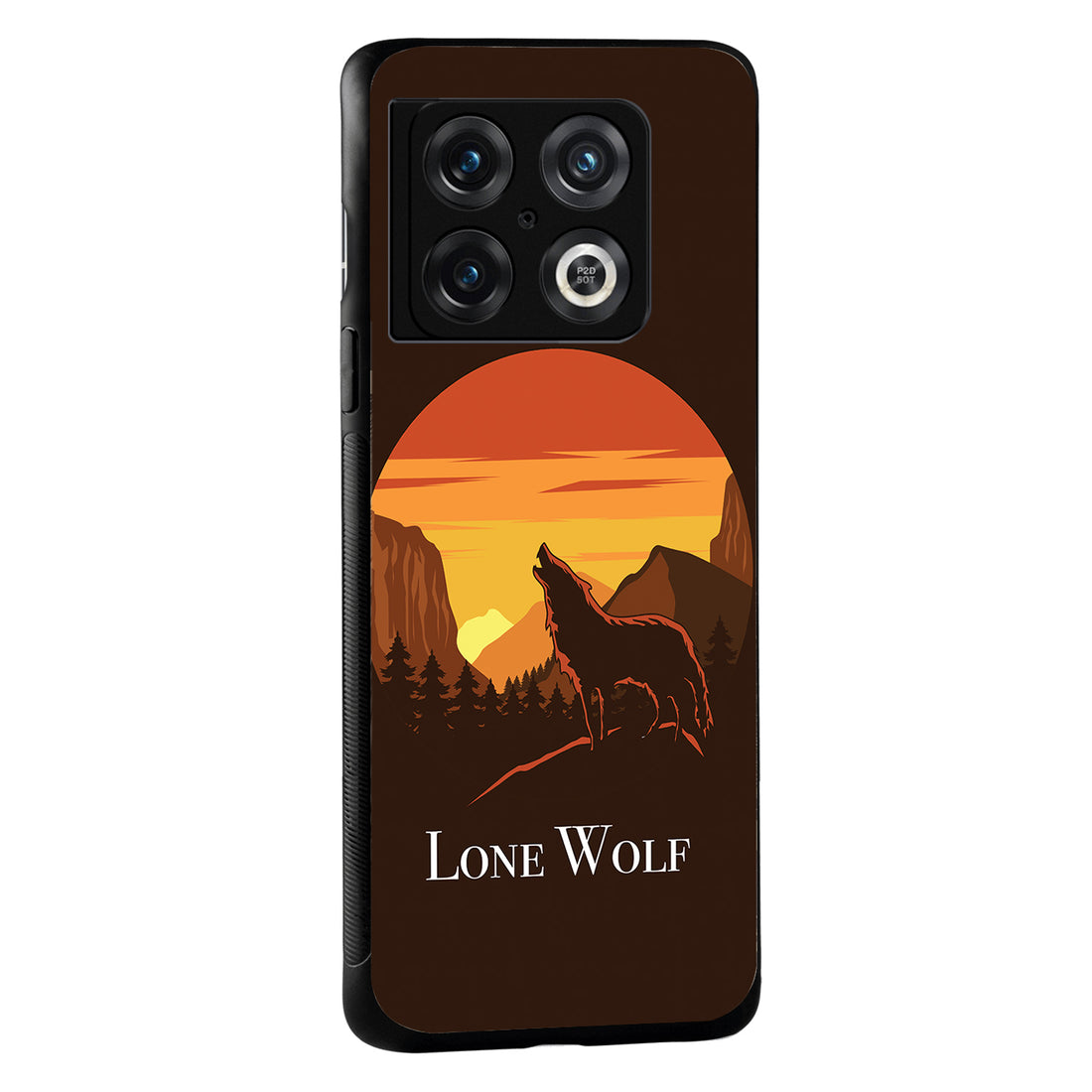 Lone Wolf Cartoon Oneplus 10 Pro Back Case