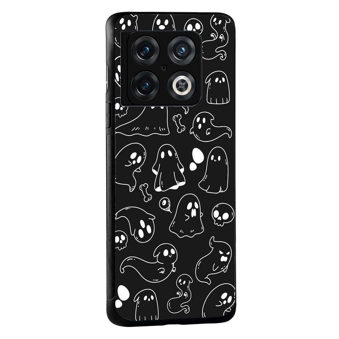 Black Ghost Doodle Oneplus 10 Pro Back Case