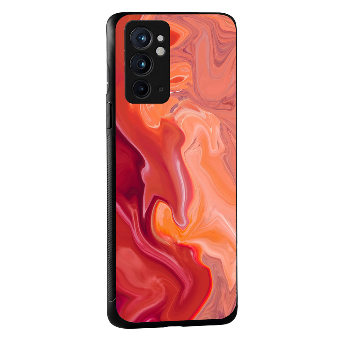 Red Marble Oneplus 9 Rt Back Case