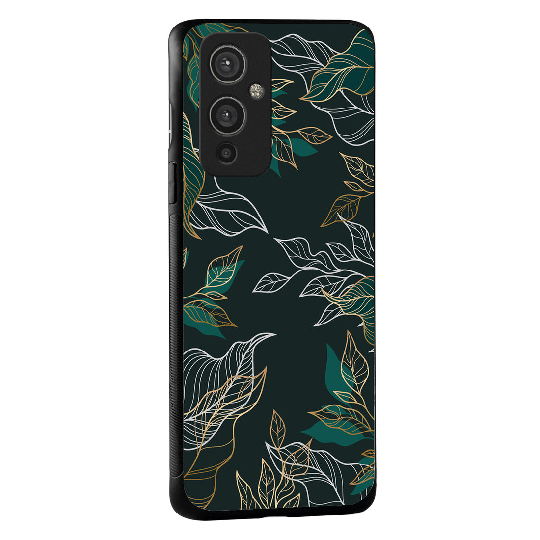 Green Floral Oneplus 9 Back Case