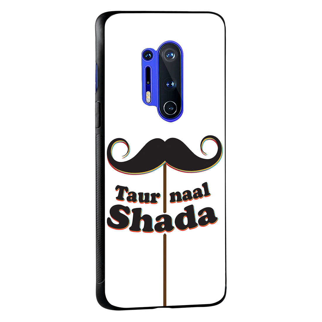 Taur Naal Shada Motivational Quotes Oneplus 8 Pro Back Case