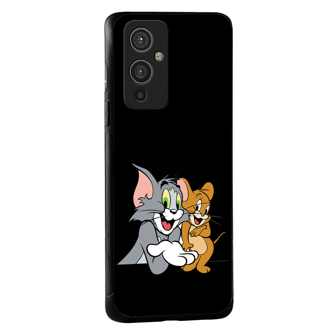 Tom &amp; Jerry Black Cartoon OnePlus 9 Back Case