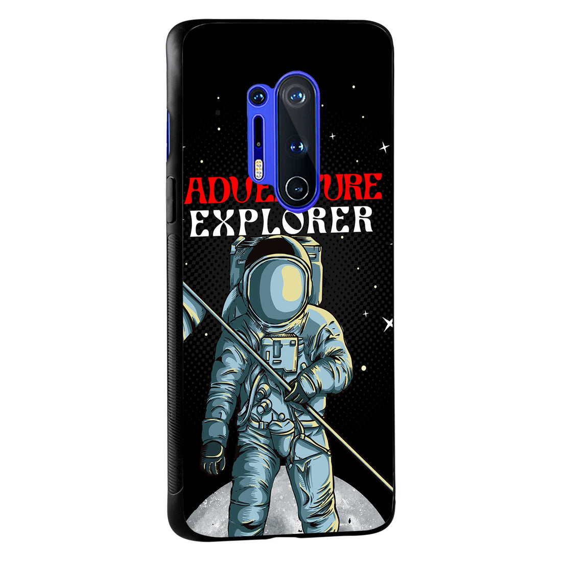 Adventure Explorer Space Oneplus 8 Pro Back Case