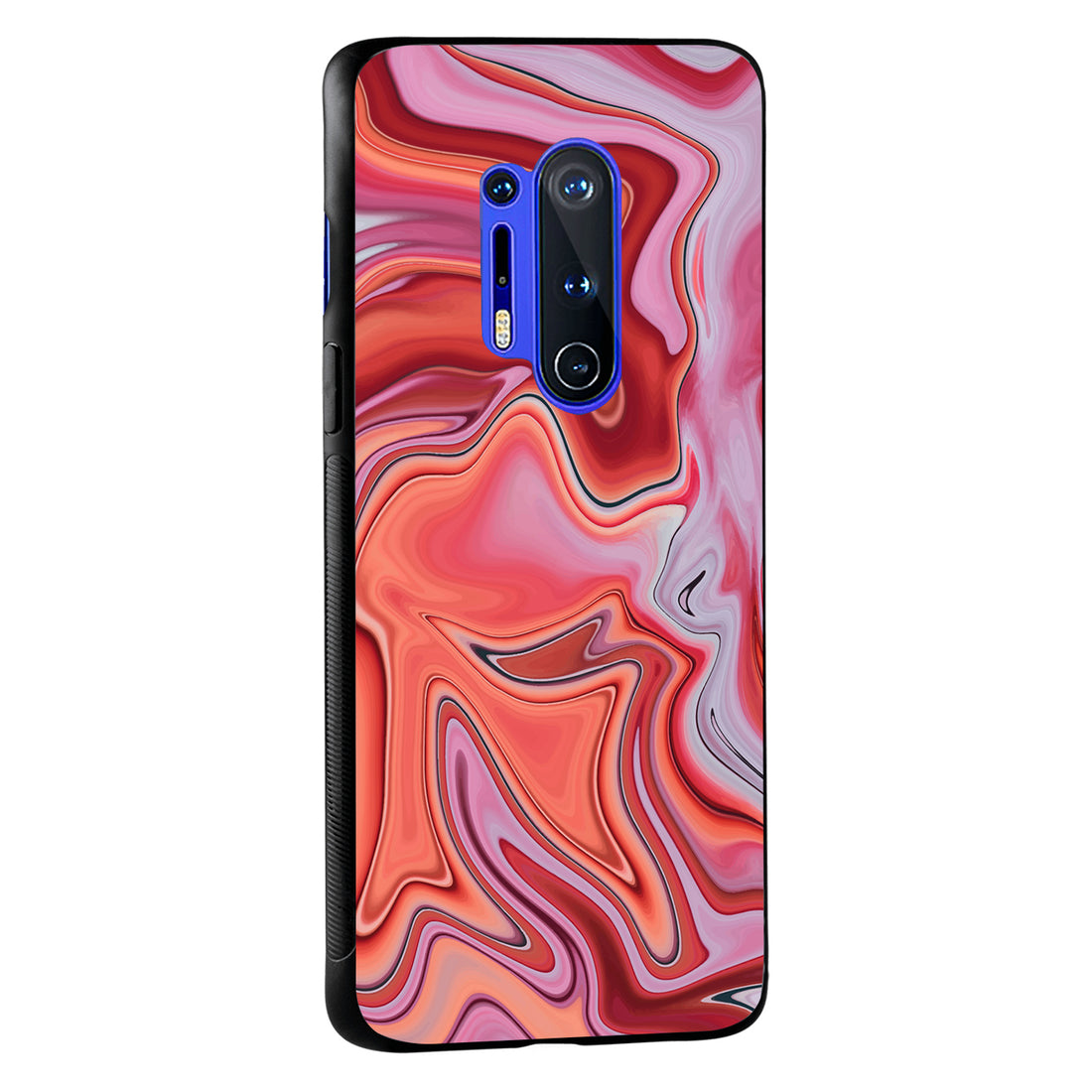 Pink Variant Marble Oneplus 8 Pro Back Case