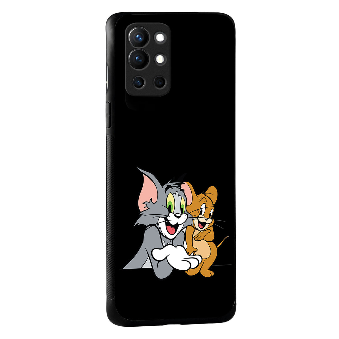 Tom &amp; Jerry Black Cartoon OnePlus 9 Pro Back Case