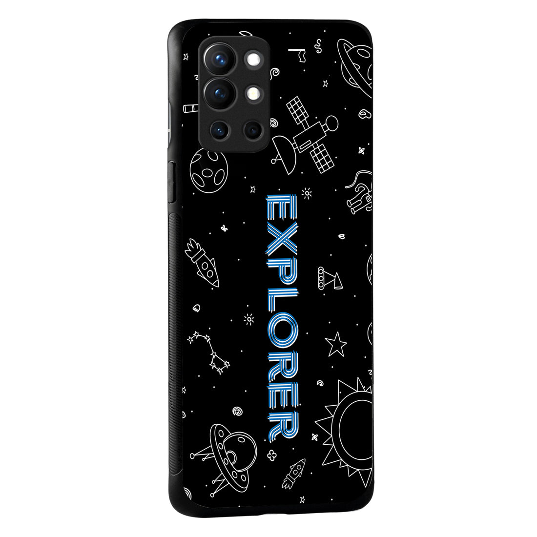 Explorer Space Oneplus 9 R Back Case