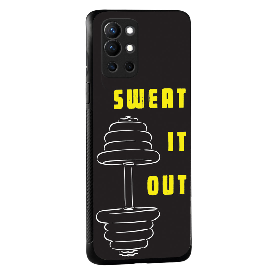 Sweat It Out Motivational Quotes Oneplus 9 R Back Case
