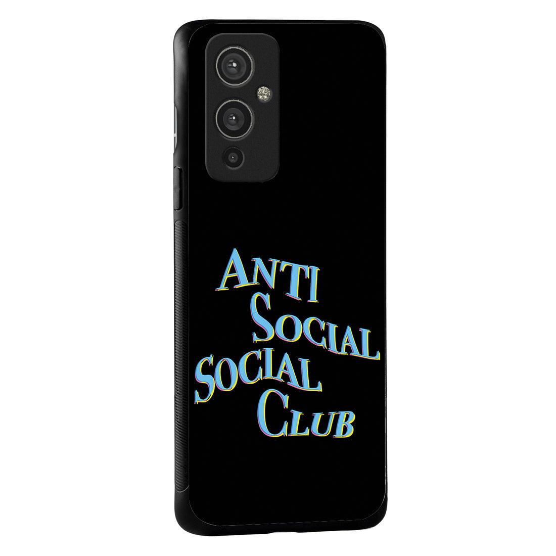 Social Club Black Motivational Quotes Oneplus 9 Back Case